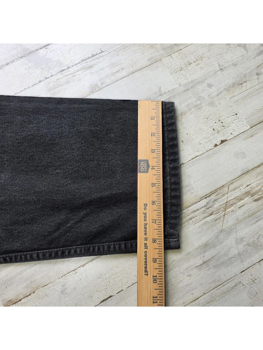 Vintage Levi's 550 Relaxed Fit Jeans Mens Size 40x32 Black Cotton Denim
